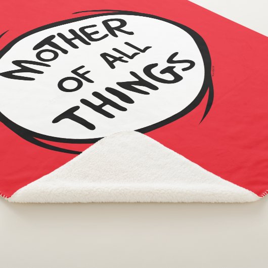 Ding één ding twee - Moeder van alle dingen Sherpa Deken (3/4)