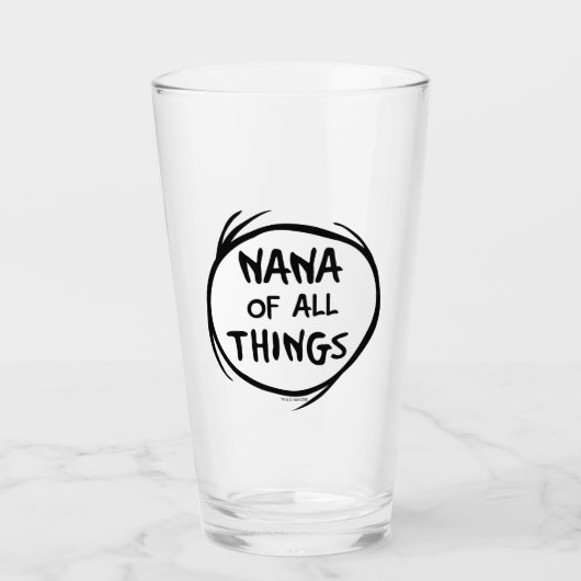 Ding één ding twee - Nana of all things Glas (Voorkant)