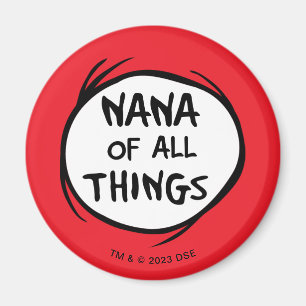 Ding één ding twee - Nana of all things Magneet