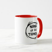 Ding één ding twee - Nana of all things Mok (Voorkant rechts)