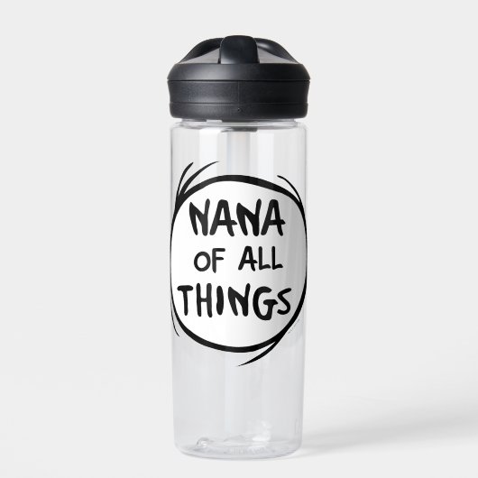Ding één ding twee - Nana of all things Waterfles (Voorkant)