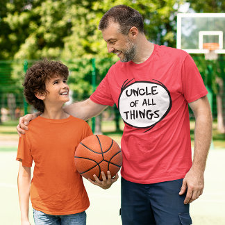 Ding één ding twee - oom van alle dingen t-shirt