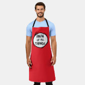 Ding één ding twee - Papa van alle dingen Schort (Gedragen)