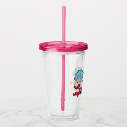 Ding één ding twee partij dingen acryl drinkbeker (Rechts)