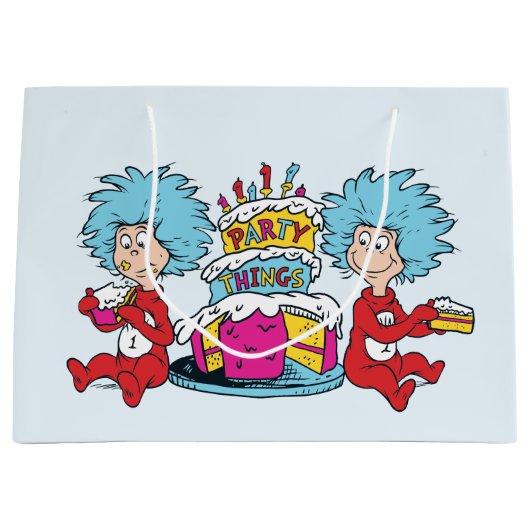 Ding één ding twee partij dingen groot cadeauzakje (Voorkant)