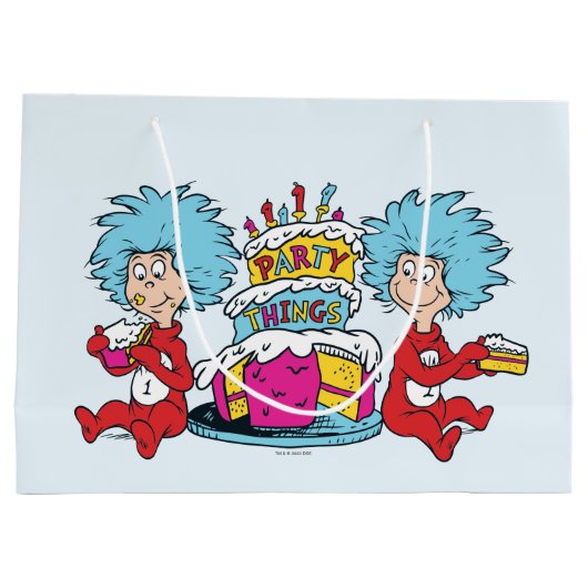 Ding één ding twee partij dingen groot cadeauzakje (Achterkant)