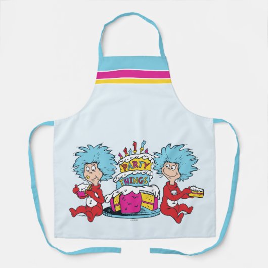 Ding één ding twee partij dingen schort (Voorkant)
