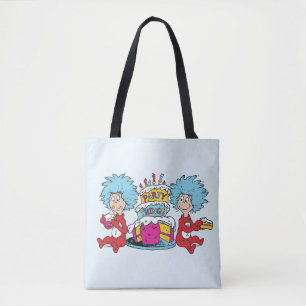 Ding één ding twee partij dingen tote bag