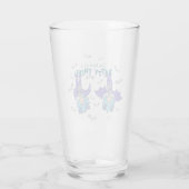 Ding Eén Ding Twee Soort van een Dwaas Ding Glas (Achterkant)