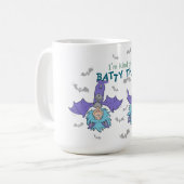 Ding Eén Ding Twee Soort van een Dwaas Ding Koffiemok (Voorkant links)