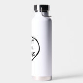 Ding één ding twee - Tante van alle dingen Waterfles (Links)