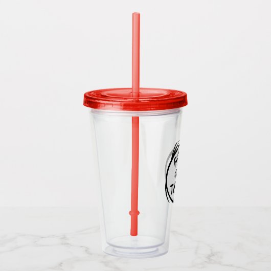 Ding één ding twee - Vader van alle dingen Acryl Drinkbeker (Rechts)