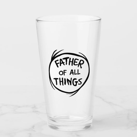 Ding één ding twee - Vader van alle dingen Glas (Voorkant)