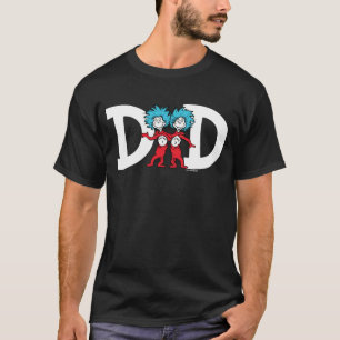 Ding Een Ding Twee   Vader van Tweeling T-shirt