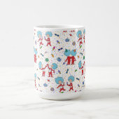 ding één ding twee viering patroon koffiemok (Center)