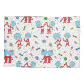 ding één ding twee viering patroon kussensloop (Achterkant)