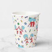 ding één ding twee viering patroon papieren bekers (Links)