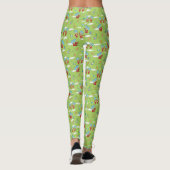 Ding Een Ding Twee Vliegende Vlieger Dingen Patroo Leggings (Achterkant)