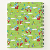 Ding Een Ding Twee Vliegende Vlieger Dingen Patroo Notitieboek (Achterkant)