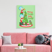 Ding Een Ding Twee Vrolijke Dingen Jolly Dingen Canvas Afdruk (Insitu (Woonkamer))