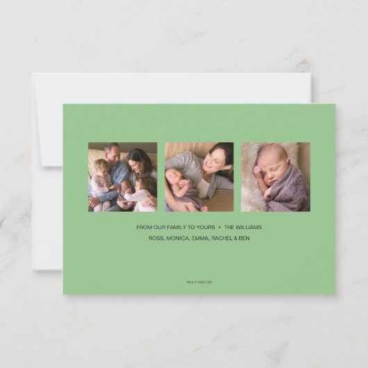 Ding Een Ding Twee Vrolijke Dingen Jolly Dingen Kaart (Achterkant)