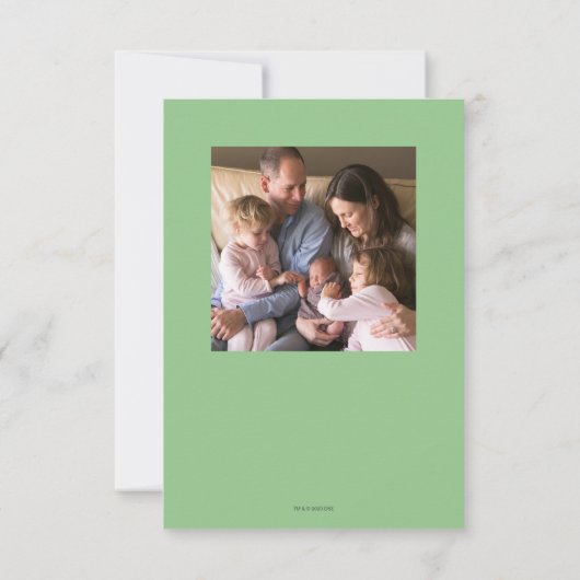 Ding Een Ding Twee Vrolijke Dingen Jolly Dingen Kaart (Achterkant)