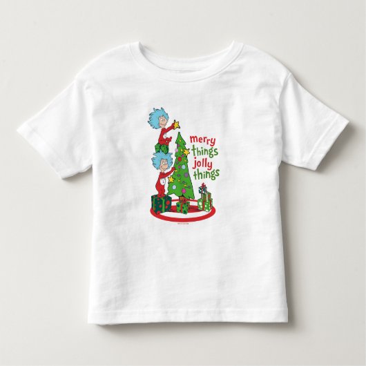Ding Een Ding Twee Vrolijke Dingen Jolly Dingen Kinder Shirts (Voorkant)