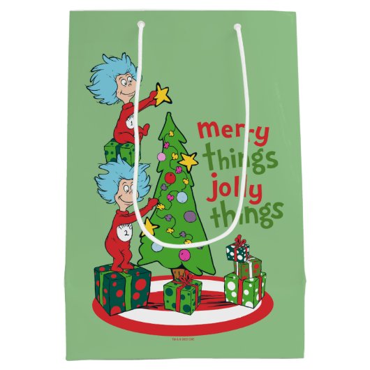 Ding Een Ding Twee Vrolijke Dingen Jolly Dingen Medium Cadeauzakje (Achterkant)