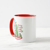 Ding Een Ding Twee Vrolijke Dingen Jolly Dingen Mok (Voorkant links)