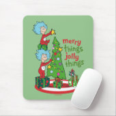 Ding Een Ding Twee Vrolijke Dingen Jolly Dingen Muismat (Met muis)