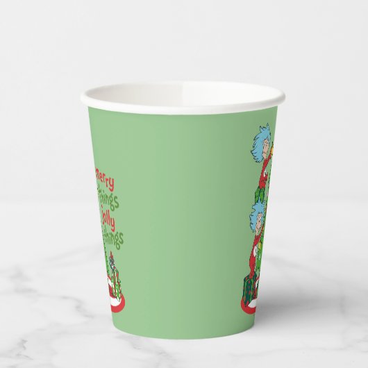 Ding Een Ding Twee Vrolijke Dingen Jolly Dingen Papieren Bekers (Links)