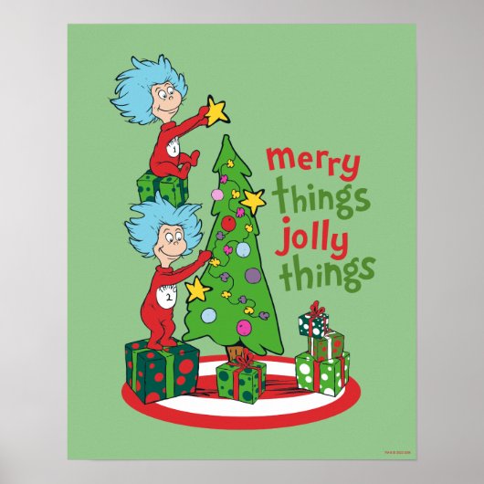 Ding Een Ding Twee Vrolijke Dingen Jolly Dingen Poster (Voorkant)
