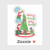 Ding Een Ding Twee Vrolijke Dingen Jolly Dingen Sticker (Vel)