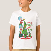 Ding Een Ding Twee Vrolijke Dingen Jolly Dingen T-shirt (Voorkant)