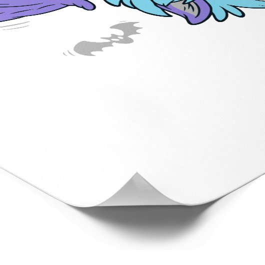 Ding One Thing Two Soort van een Batty Thing Poster (Hoek)