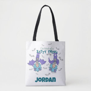 Ding One Thing Two Soort van een Batty Thing Tote Bag