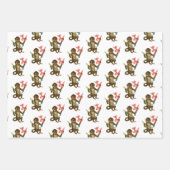 Dingaling Bros Circus acts Inpakpapier Vel (Voorkant 3)
