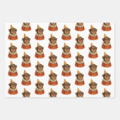 Dingaling Bros Circus acts Inpakpapier Vel (Voorkant 2)