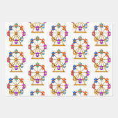 Dingaling Bros Circus acts Inpakpapier Vel (Voorkant 3)