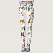 Dingaling Bros Circus acts Leggings (Voorkant)