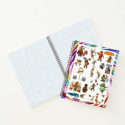 Dingaling Bros Circus acts Notitieboek (Binnen)