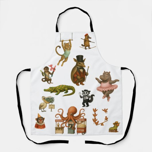 Dingaling Bros Circus acts Schort (Voorkant)