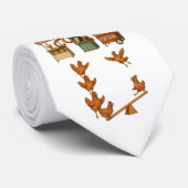 Dingaling Bros Circus acts Stropdas (Opgerold)