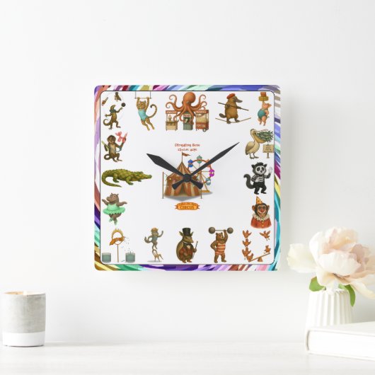 Dingaling Bros Circus acts Vierkante Klok (Huis)