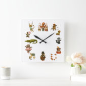 Dingaling Bros Circus acts Vierkante Klok (Huis)