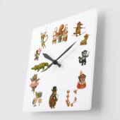 Dingaling Bros Circus acts Vierkante Klok (Hoek)