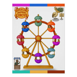 Dingaling Bros Reuzenrad Perfect Poster