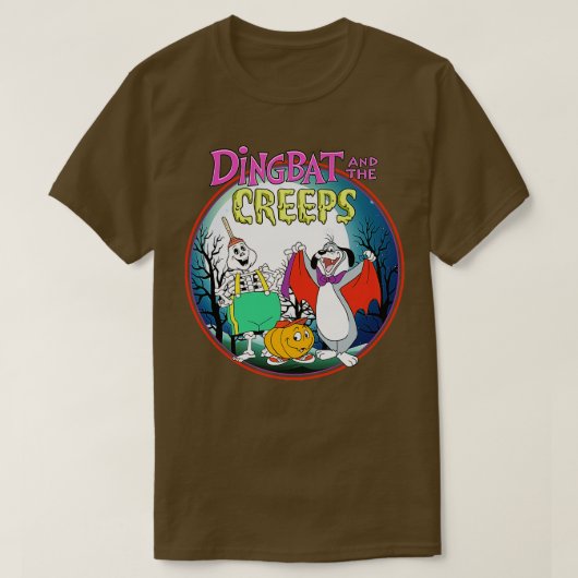 Dingbat en de griezels t-shirt (Design voorkant)