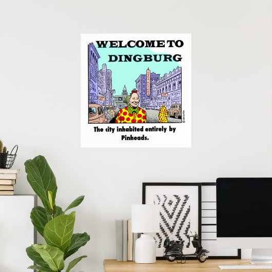 Dingburg poster #1 (Thuiskantoor)
