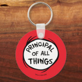 Dingen 1 Dingen 2 - Hoofd van alle dingen Sleutelhanger (Achterkant)